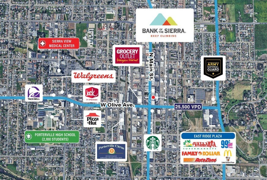 More Photos Of 90 N Main St, Porterville Bank For Sale