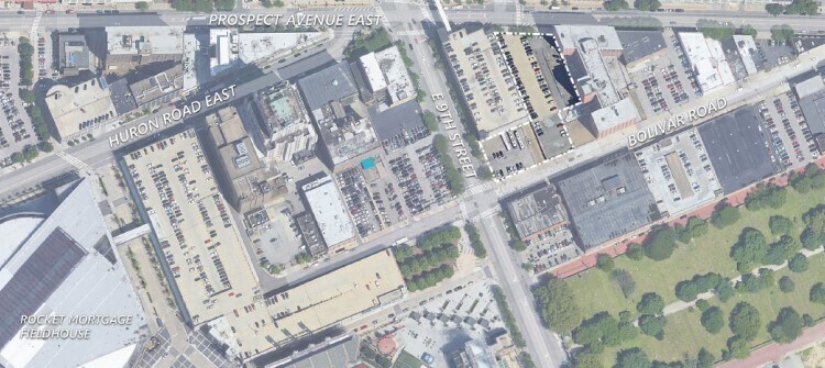 Primary Photo Of 2177 E 9th St, Cleveland Land For Sale