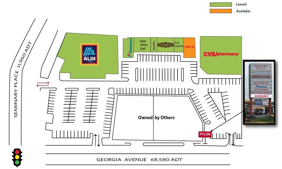 More Photos Of 9440-9520 Georgia Ave, Silver Spring General Retail For Lease