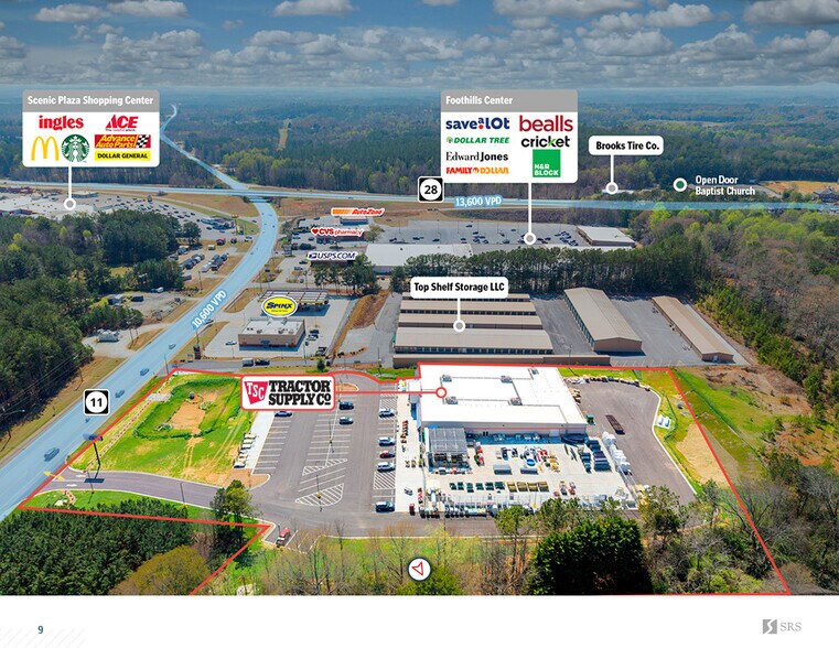 More Photos Of 150 N Highway 11, West Union General Retail For Sale