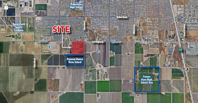 Primary Photo Of Taft Highway Hwy @ Stine Road, Bakersfield Land For Sale