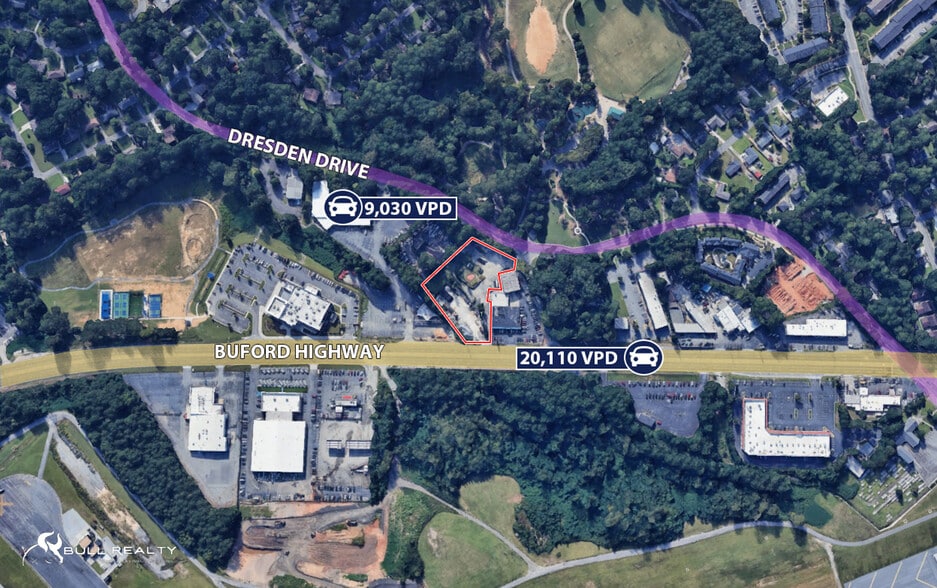 More Photos Of 4391 Buford Hwy, Chamblee Land For Lease