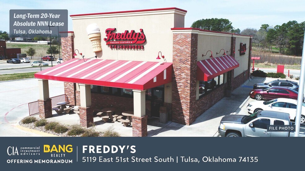 Primary Photo Of 5119 51st Street South, Tulsa Fast Food For Sale