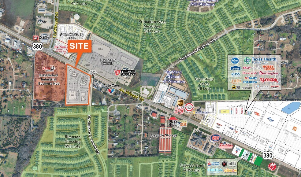 Primary Photo Of SWC 380 & Simpson Crossing, Princeton Land For Sale