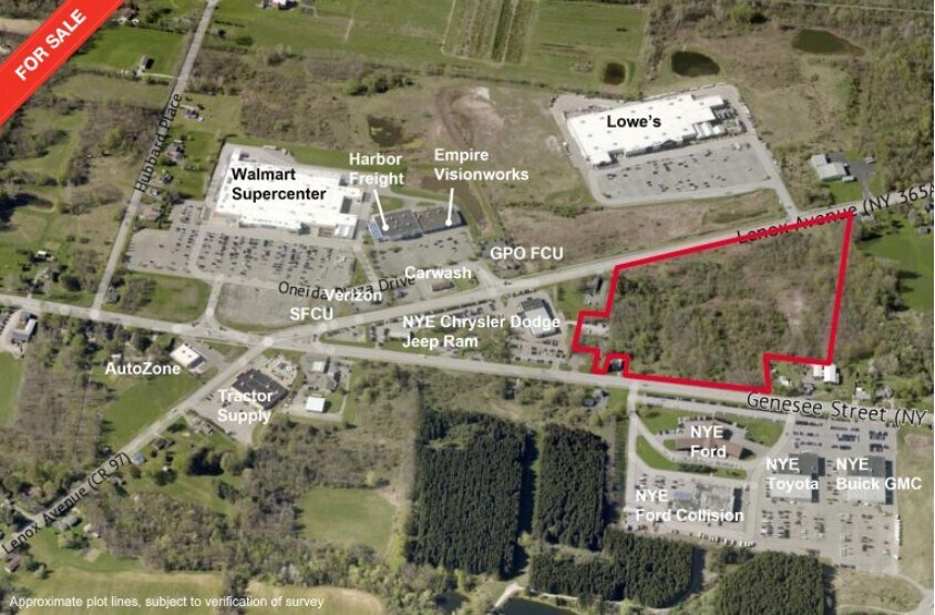 Primary Photo Of Genesee St, Oneida Land For Sale