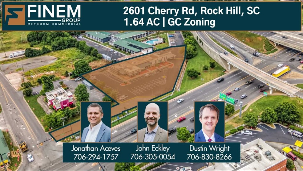 Primary Photo Of 2601 Cherry Rd, Rock Hill Land For Sale