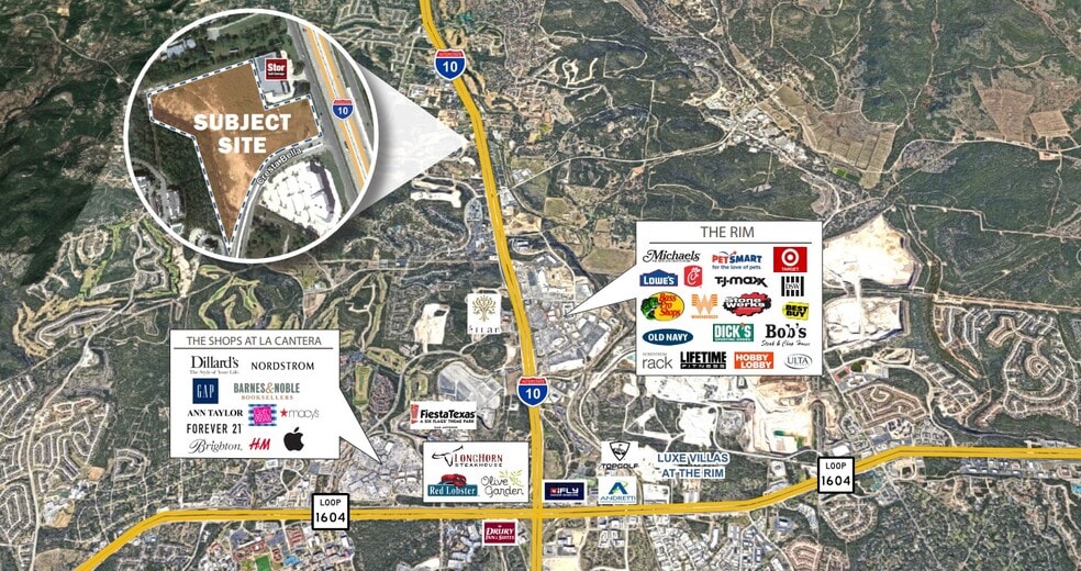 More Photos Of Cresta Bella & IH-10, San Antonio Land For Sale