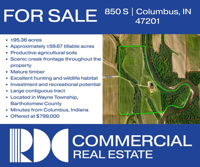 More Photos Of 850 S, Columbus Land For Sale