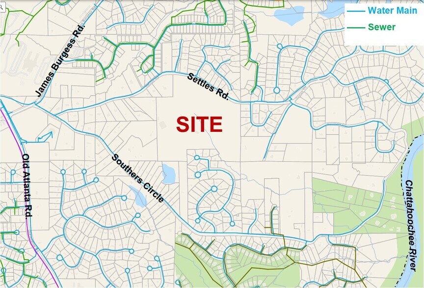 More Photos Of 999 Settles Rd, Suwanee Land For Lease