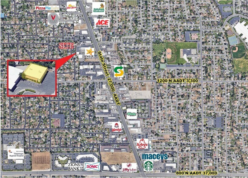 More Photos Of 1345 N State St, Orem Storefront Retail Office For Lease