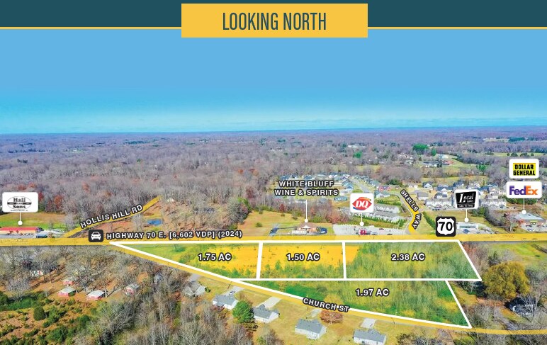 More Photos Of Highway 70 E., White Bluff Land For Sale