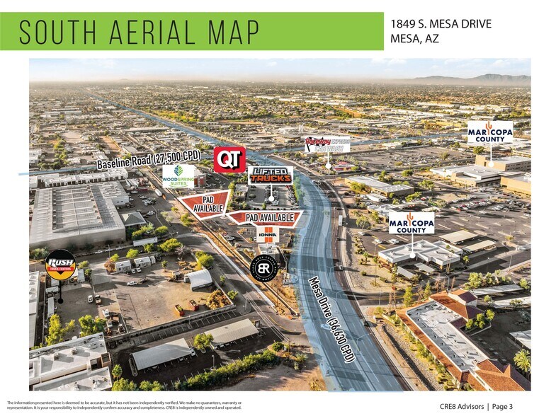 More Photos Of 1849 S Mesa Dr, Mesa Land For Sale