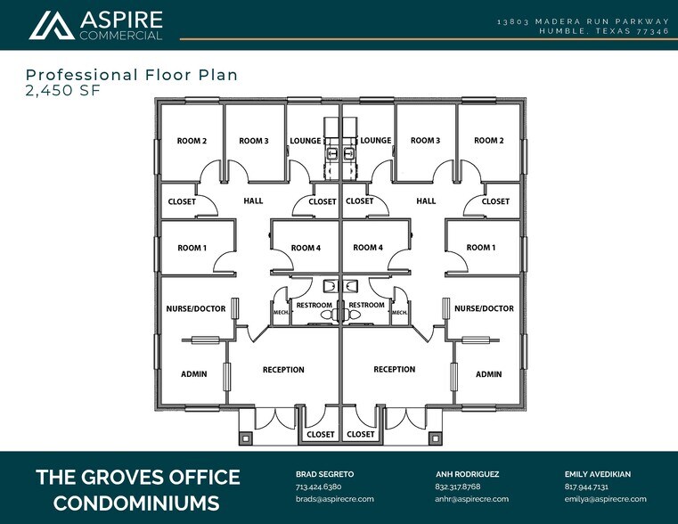 More Photos Of 13803 Madera Run, Humble Office For Sale