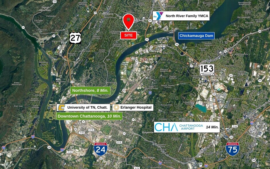 More Photos Of 6 Lupton Drive, Chattanooga Land For Sale