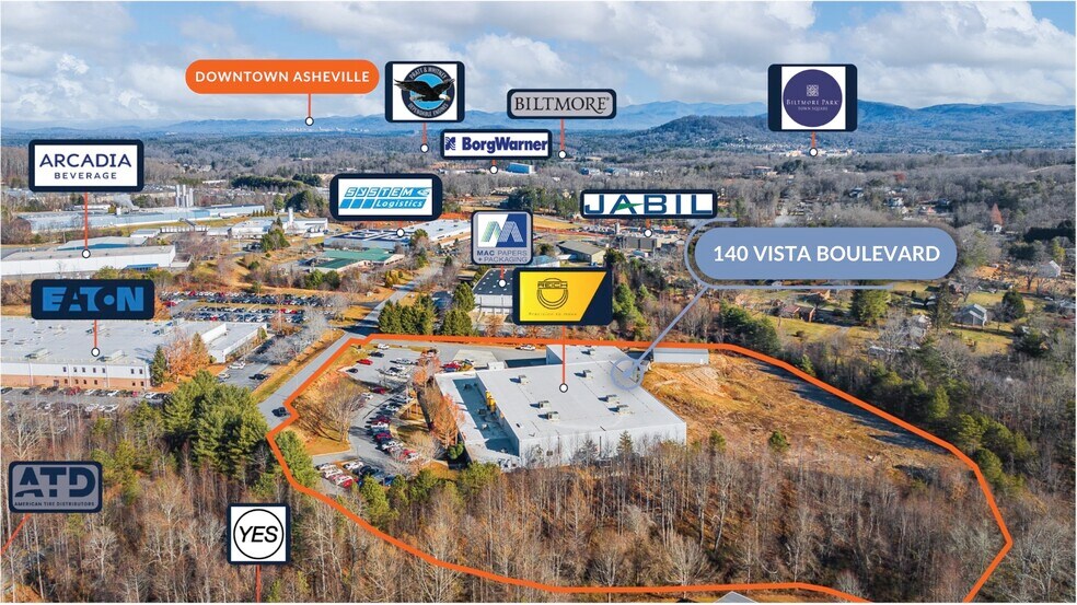 More Photos Of 140 Vista Blvd, Arden Manufacturing For Lease