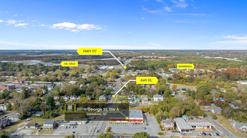 More Photos Of 301-303 N George St, Goldsboro Storefront For Lease