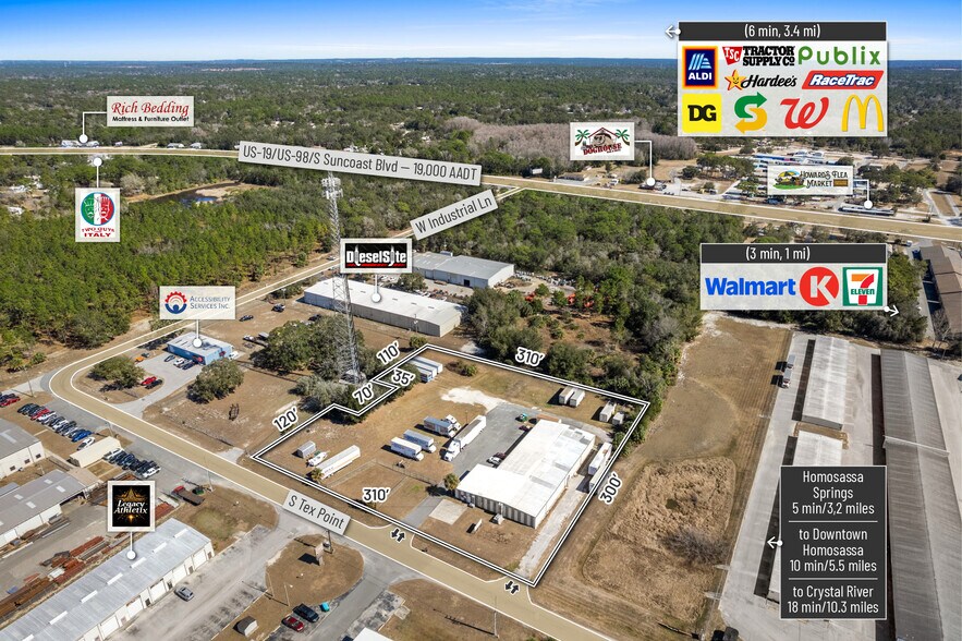 More Photos Of 6331 S Tex Pt, Homosassa Warehouse For Lease