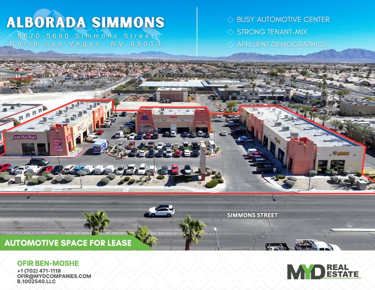 Primary Photo Of 5670-5690 Simmons St, North Las Vegas Unknown For Lease
