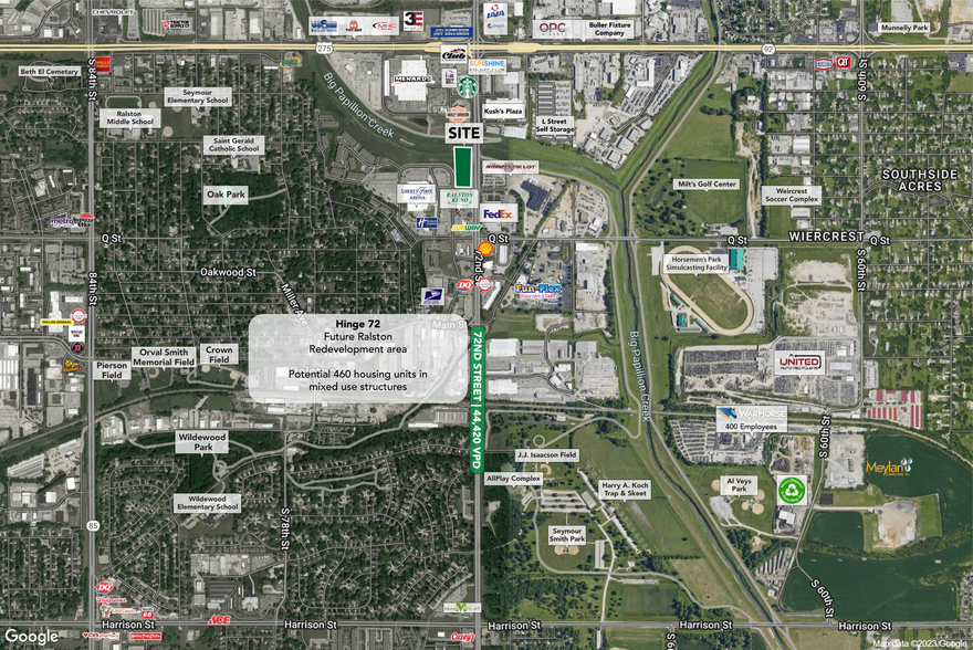 More Photos Of P @ 72nd, Omaha Land For Lease