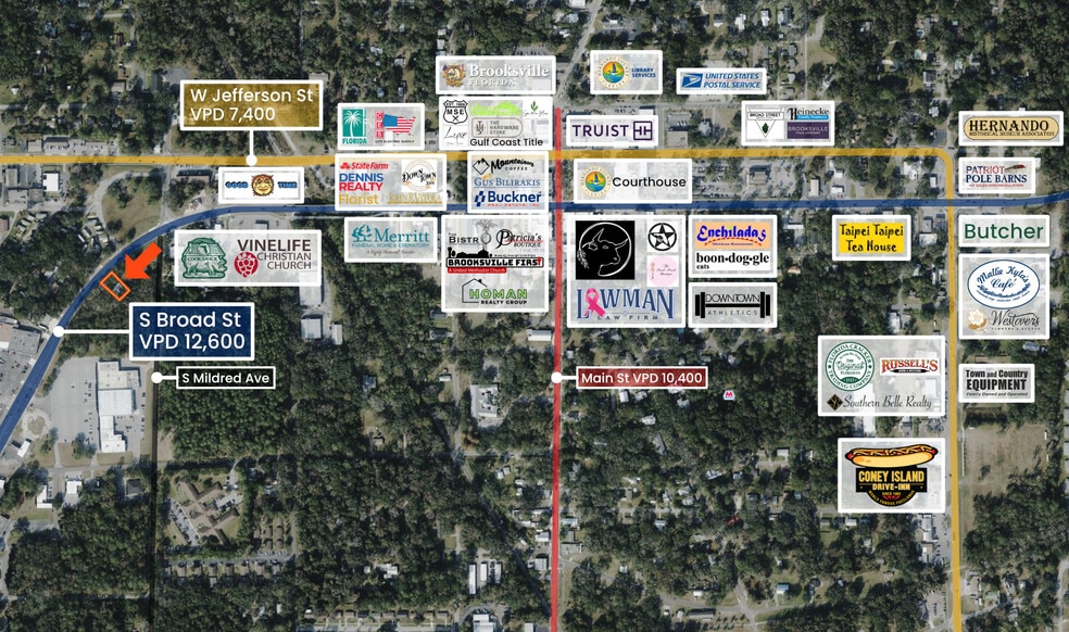 More Photos Of 629 S Broad St, Brooksville Office For Sale
