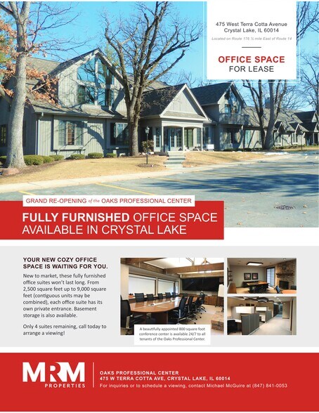 More Photos Of 475 W Terra Cotta Ave, Crystal Lake Office For Lease