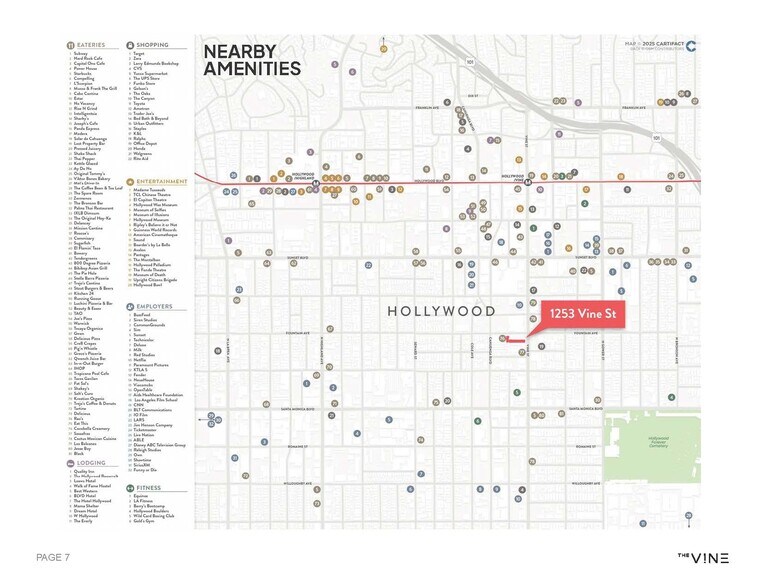More Photos Of 1253 Vine St, Los Angeles Storefront Retail Office For Lease