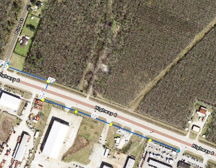 More Photos Of 0 Highway 6, Manvel Land For Sale