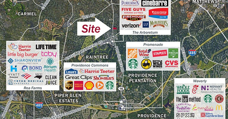 More Photos Of 7509 Providence Rd, Charlotte Medical For Lease