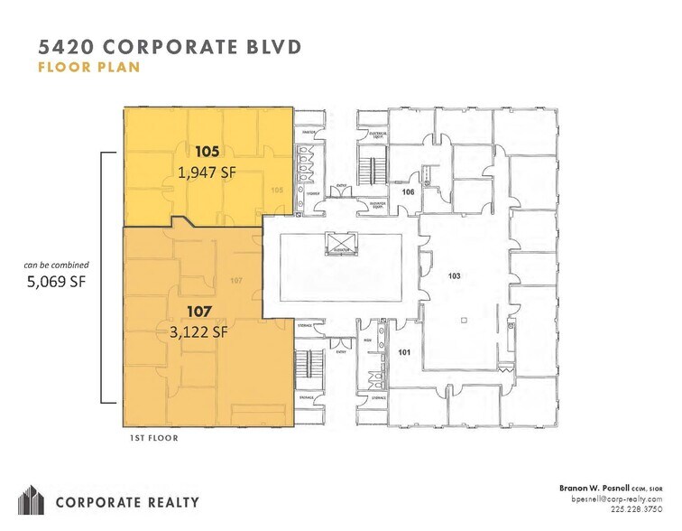 More Photos Of 5420 Corporate Blvd, Baton Rouge Office For Lease