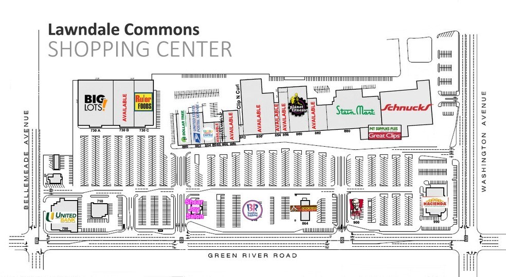Primary Photo Of 800-918 S Green River Rd, Evansville Department Store For Lease