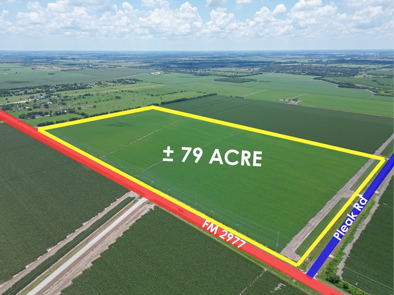 More Photos Of Pleak Road & FM 2977, Richmond Land For Sale