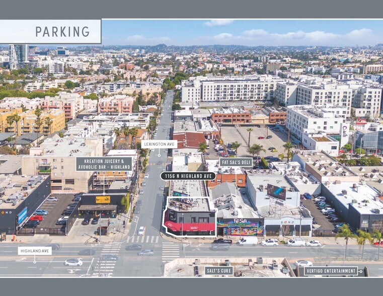 More Photos Of 1156-1160 N Highland Ave, Los Angeles Storefront Retail Residential For Lease