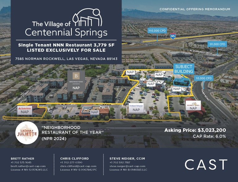 More Photos Of 7585 Norman Rockwell Ln, Las Vegas Restaurant For Sale