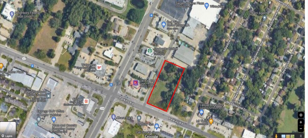 More Photos Of 13145 Perkins Road, Baton Rouge Land For Sale