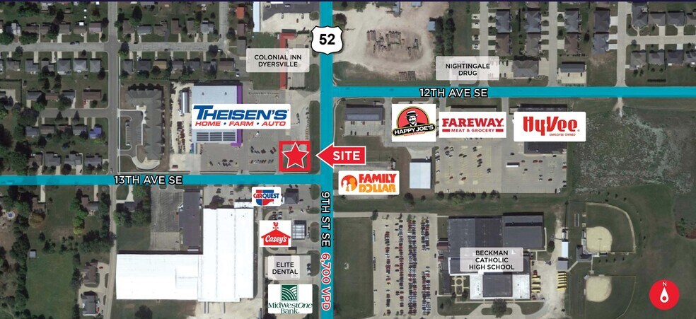 Primary Photo Of 9th St @ 13th Ave, Dyersville Land For Lease