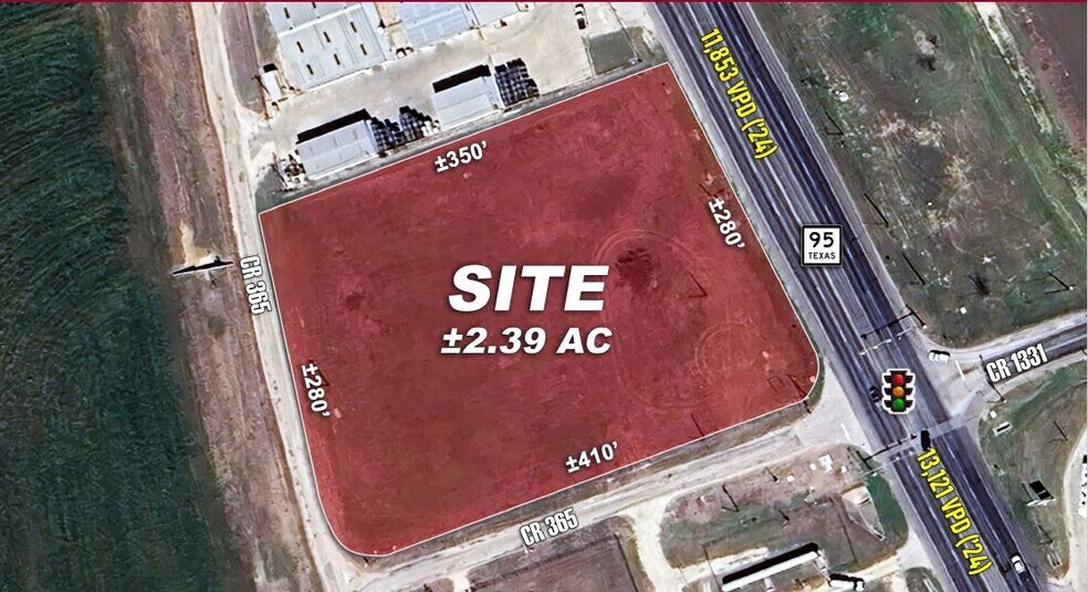 Primary Photo Of Highway 95 & CR 365, Taylor Land For Sale