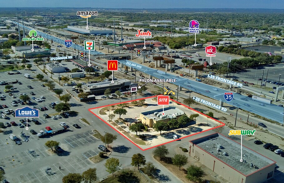 Primary Photo Of 11722 N IH-35, San Antonio Restaurant For Lease