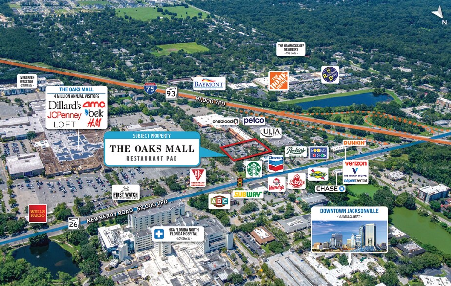 More Photos Of 6791-6795 W Newberry Rd, Gainesville Freestanding For Sale