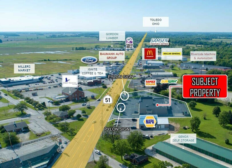 More Photos Of 21991 State Route 51 W, Genoa Drugstore For Lease