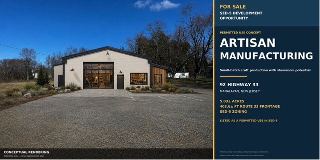 More Photos Of 92 State Hwy 33, Manalapan Township Warehouse For Sale