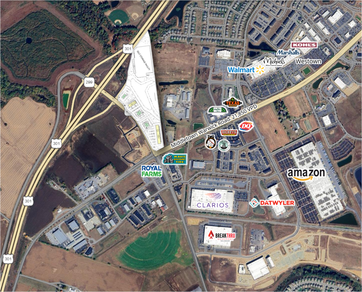 Primary Photo Of 827 Middletown Warwick Rd, Middletown Restaurant For Sale