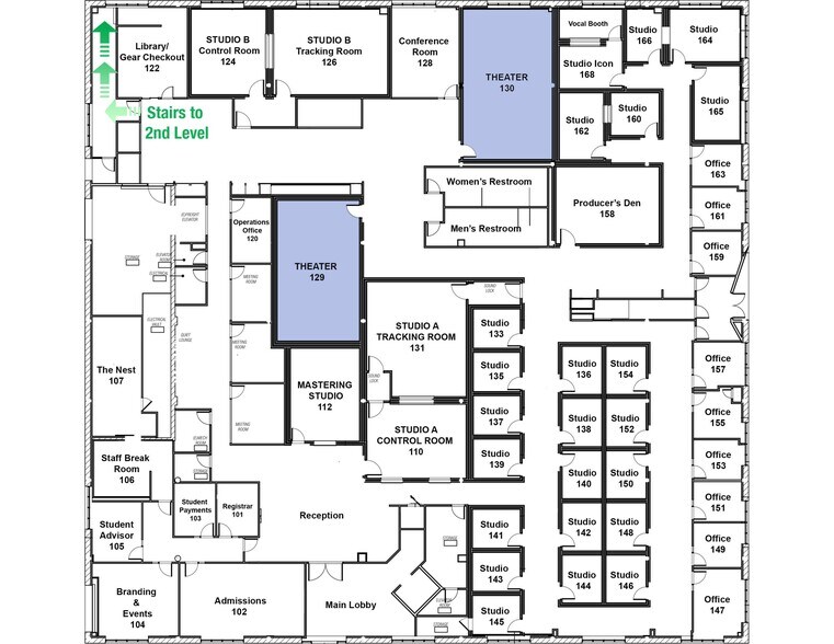 More Photos Of 100 E Tujunga Ave, Burbank Loft Creative Space For Lease