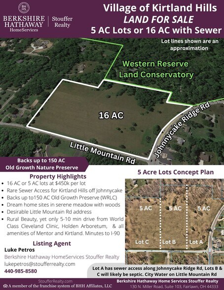 More Photos Of V/L, Kirtland Hills Land For Sale