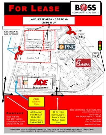 Primary Photo Of Tuskawilla Rd @ W SR 434, Winter Springs Land For Lease