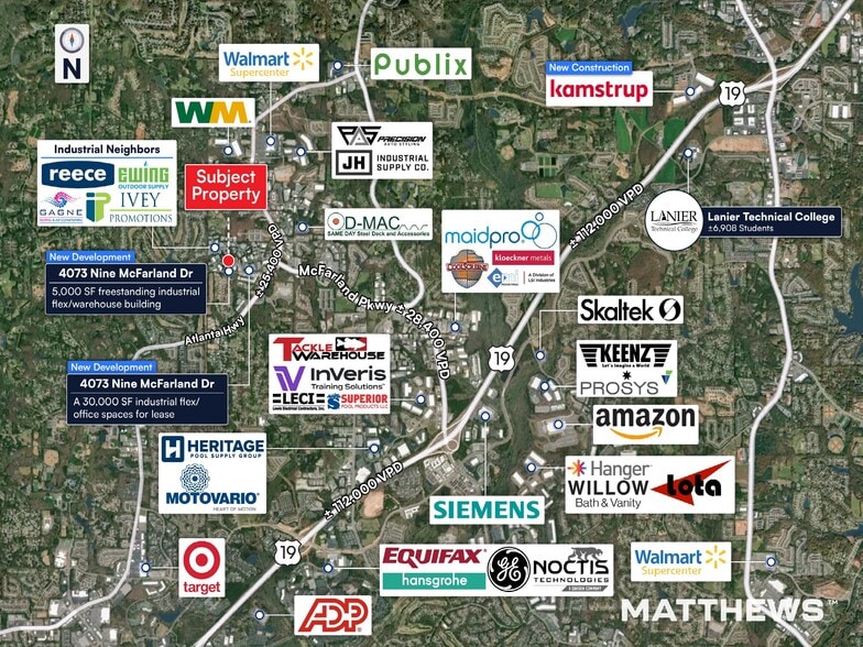 More Photos Of 4070 Nine McFarland Dr, Alpharetta Flex For Lease