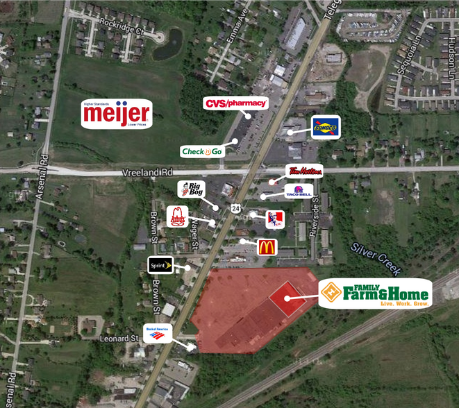 More Photos Of 27313-27419 Telegraph Rd, Flat Rock Freestanding For Lease