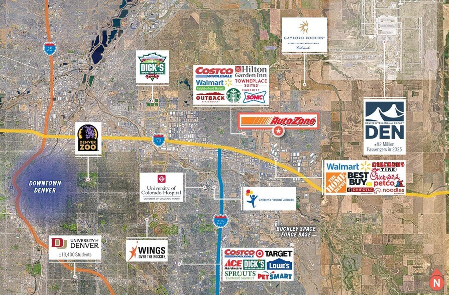 More Photos Of 18643 Green Valley Ranch Blvd, Denver Freestanding For Sale