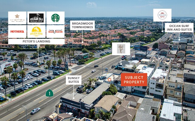 More Photos Of 16431 Pacific Coast Hwy, Huntington Beach Storefront Retail Residential For Sale