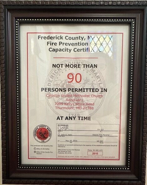 More Photos Of Kelllys Store Rd, Thurmont Religious Facility For Sale