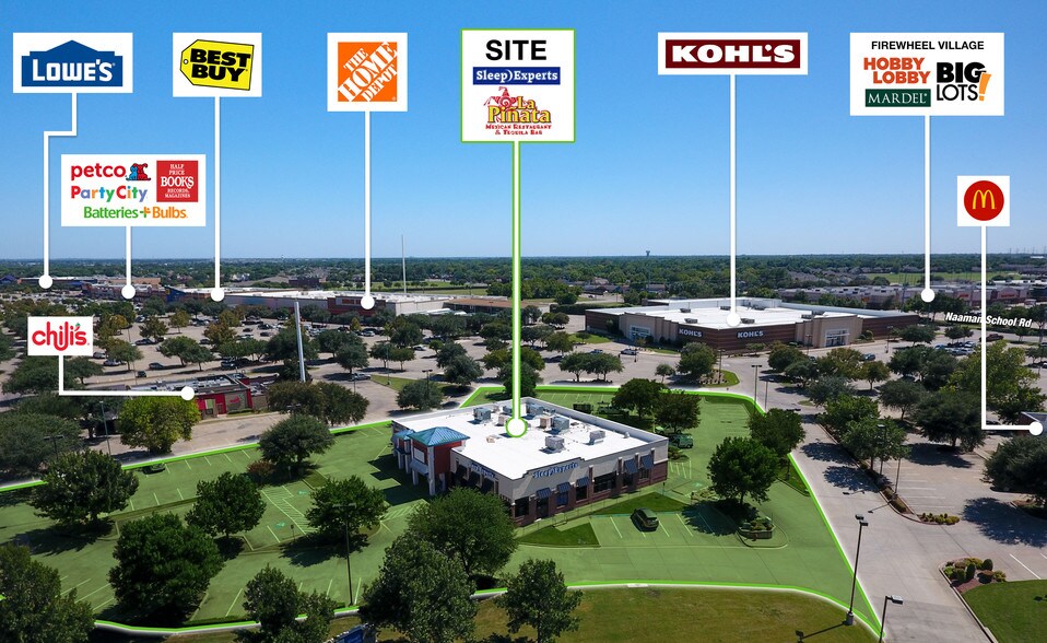 More Photos Of 3315 N President George Bush Hwy, Garland Freestanding For Lease